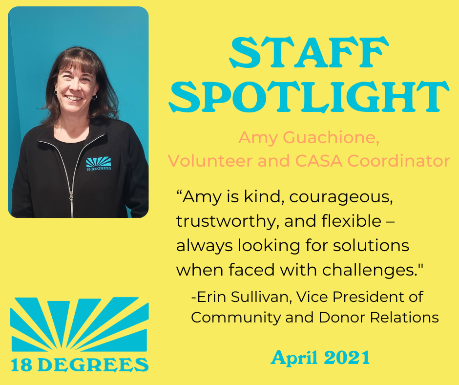 Staff Spotlight, April 2021: Amy Guachione
