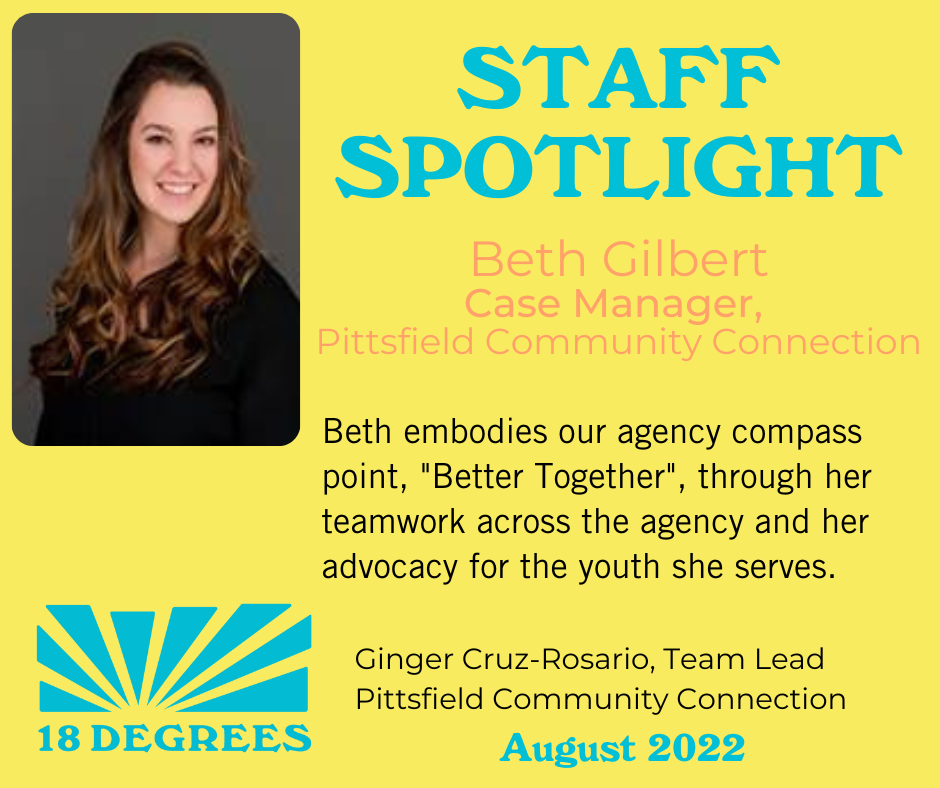 Staff Spotlight, August 2022: Beth Gilbert