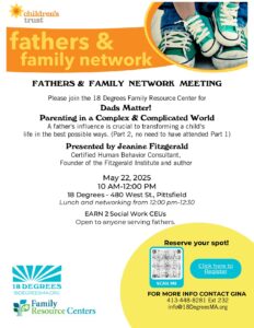 Dad’s Matter! Parenting in a Complex & Complicated World @ 18 Degrees