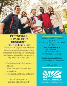 Pittsfield Community Resident Focus Group @ Pittsfield Community Connection