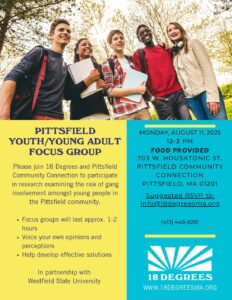 Pittsfield Youth/Young Adult Focus Group @ Pittsfield Community Connection